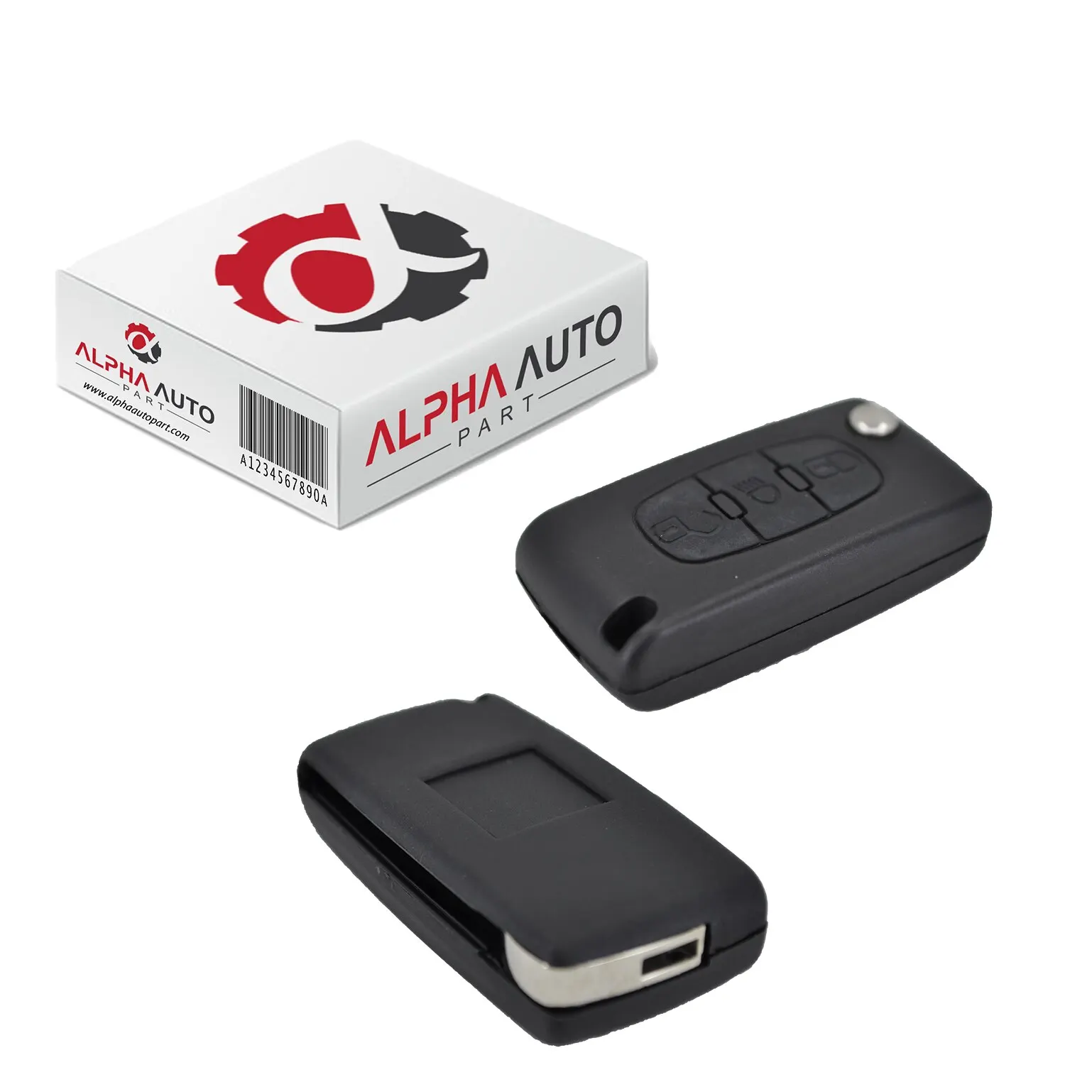 Interruttore A 3 Pulsanti Interruttore Contenitore A Chiave A Distanza Per Peugeot , Citroen