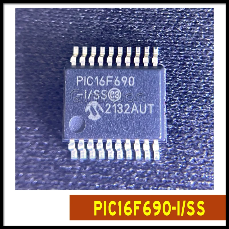 

В наличии 10 шт/партия PIC16F690-I/SS PIC16F690T-I/SS PIC16F690-I/SS SSOP20