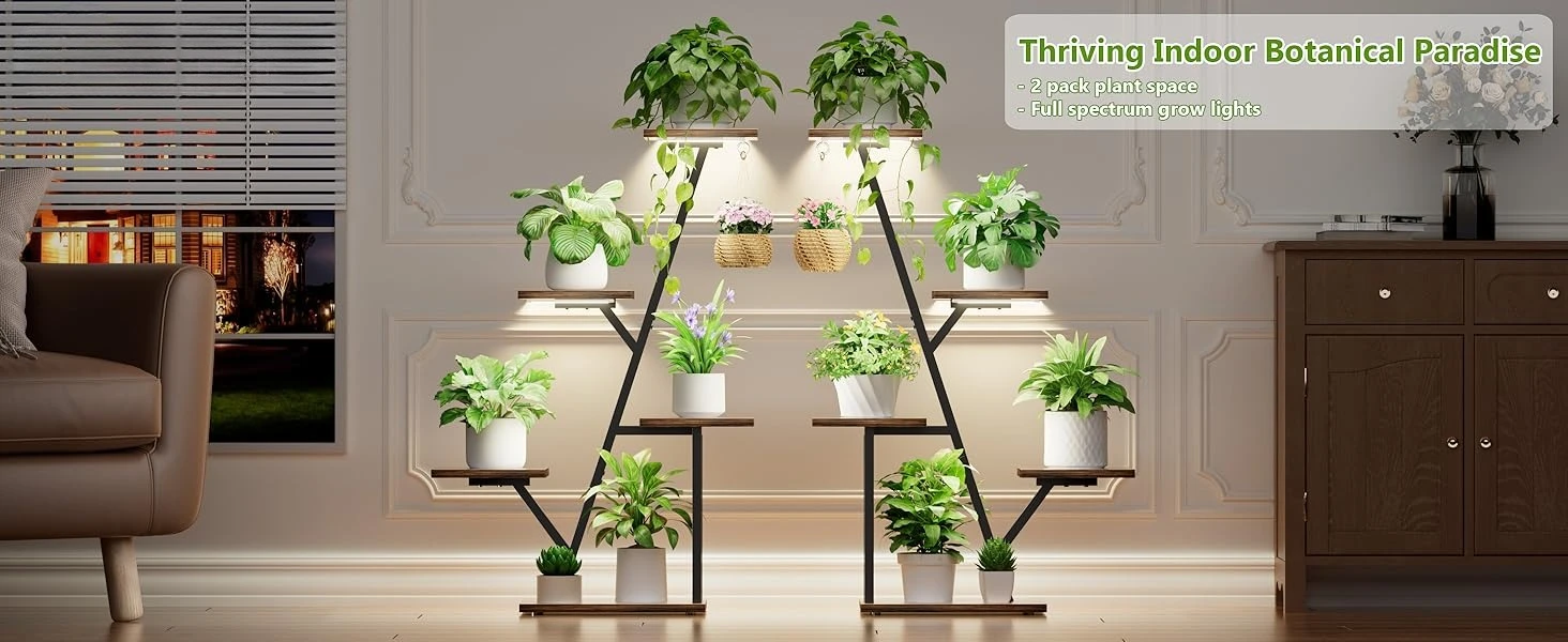 Plant Stand Indoor Large Plant Shelf Multiple Plants Plant Shelves Plant Holders Plant Rack