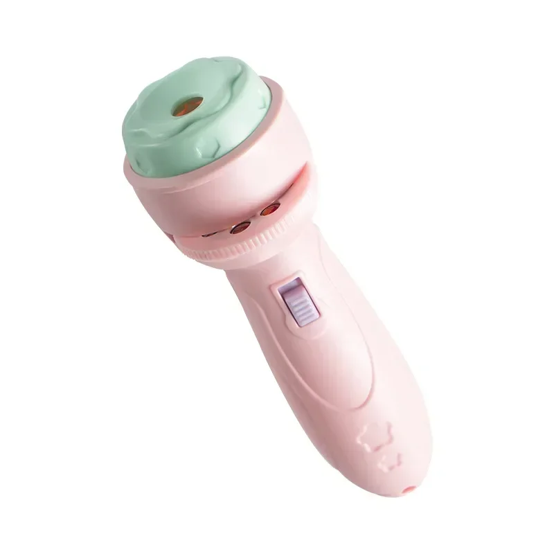 Luminous Projection Flashlight Early Education Puzzle Development Toy Children Enlightenment Cartoon Patterns Projector