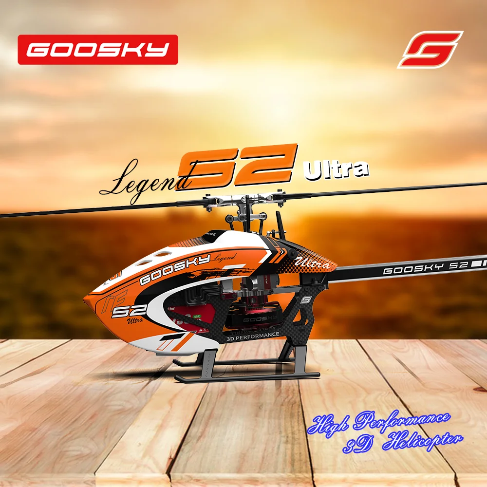 2025년 신제품 입고 GOOSKY S2 울트라 레전드 최고의 경험 6CH 3D 헬리콥터
