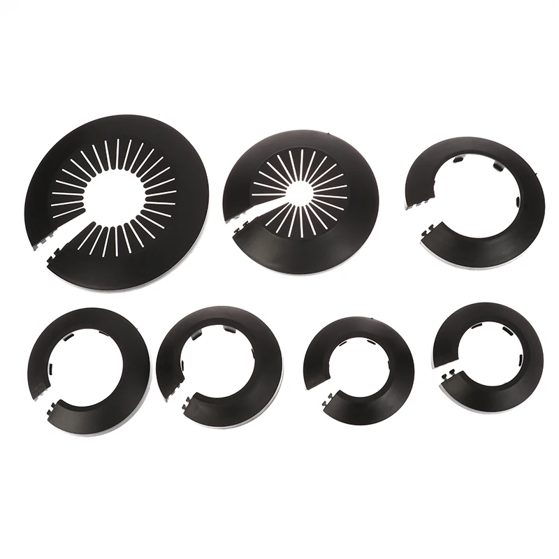 2/4PCS Plastic Radiator Pipe Collars Cover Floor Decorative Radiator Escutcheon Water Pipe Cover Wall Duct Faucet Accessories faucet decorative cover faucet cover radiator pipe covers