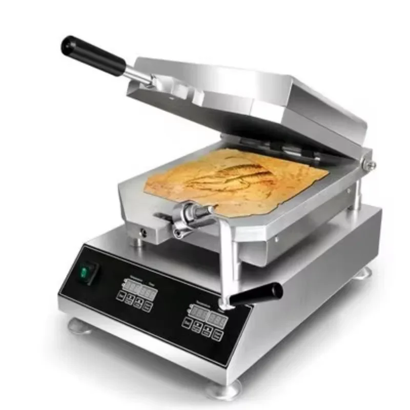 Fossil cake making machine Maker Machine Pressing shrimp pancake machine Squid Monster Cracker baking grill