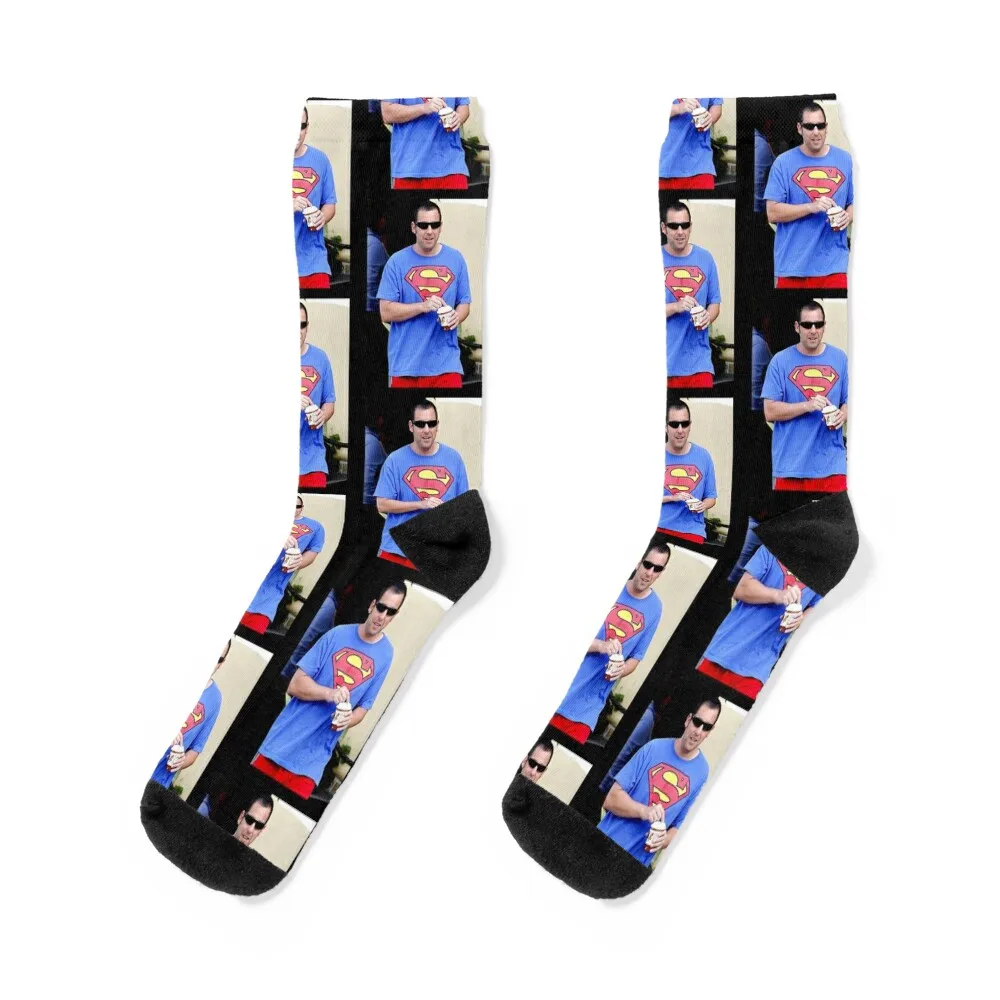 

Adam Sandler meme Socks hockey gifts christmas stocking Mens Socks Women's