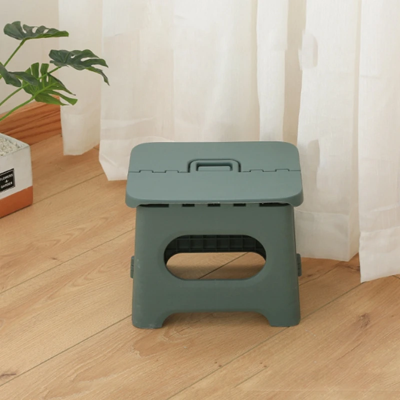 Folding Stool Portable Folding Stool Outdoor Bench For Adults & Kids Children Thickened Plastic Step Stool Folding Chair Small Bench