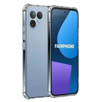 TPU Transparent Phone Case for Fairphone 5 Fairphone5 Protective Cover Four Corners Shockproof Fundas Capa 1