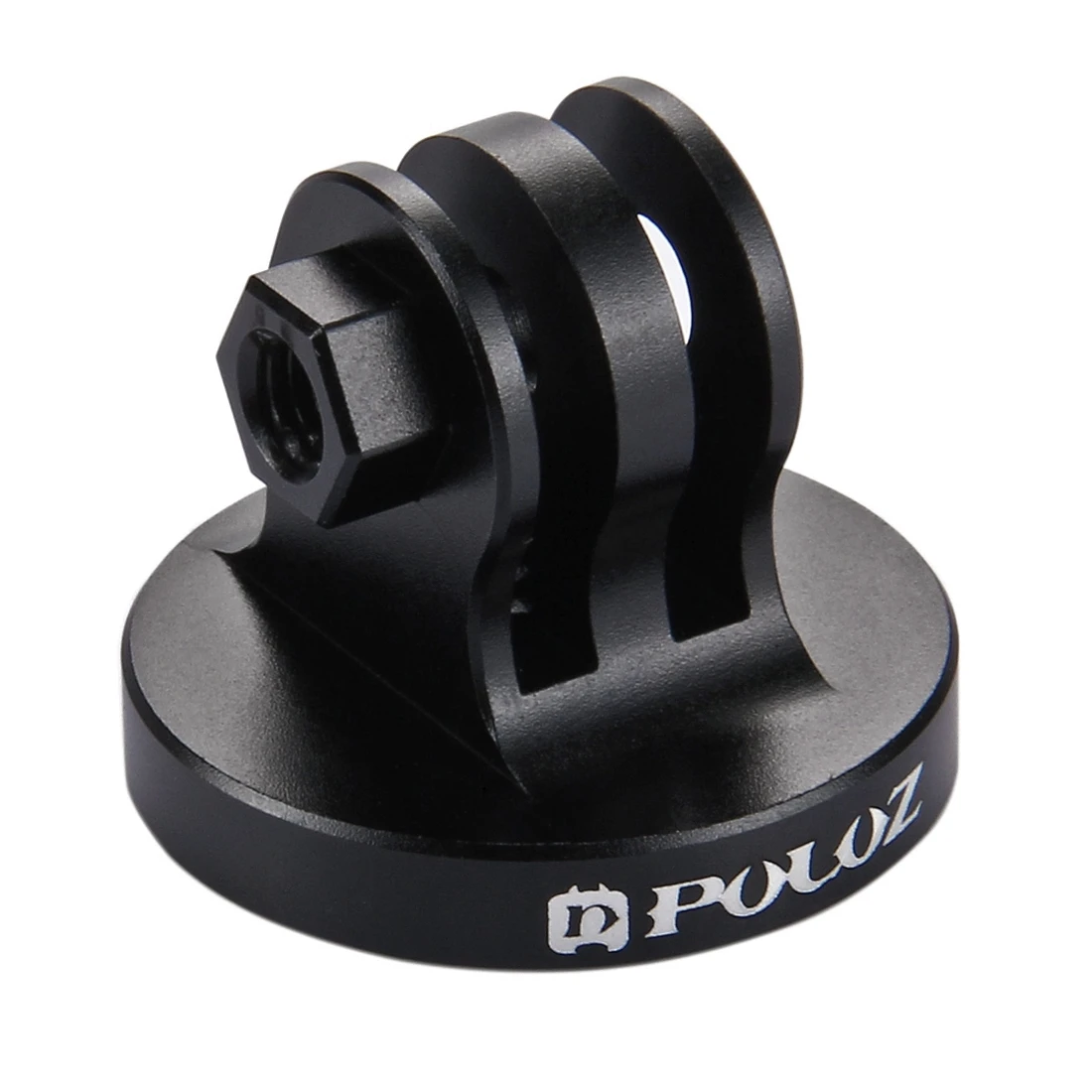 PULUZ 1/4 inch Screw Hole Tripod Mount CNC Adapter for GoPro, Insta360, DJI and Other Action Cameras