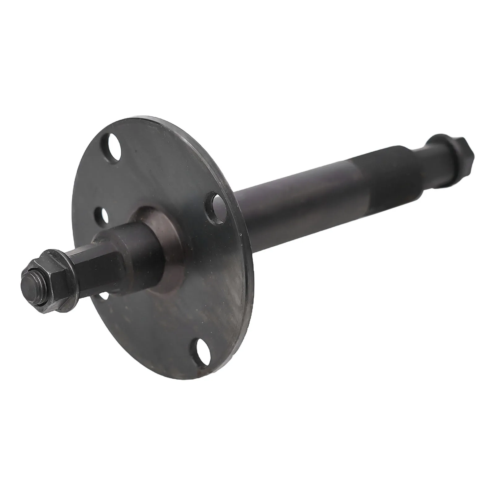 Heavy Duty Metal Exercise Bike Middle Wheel Axle, Ensures Longevity and Strength, Compatible with Various Dynamic Bicycles
