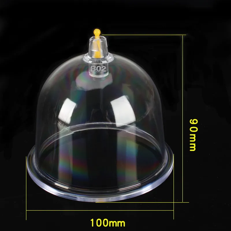 Extra Large Household Vacuum Cupper Chest Tank Oversized Fire Tank Gas Full Large Moisture Suction Cup Non-glass 4PC