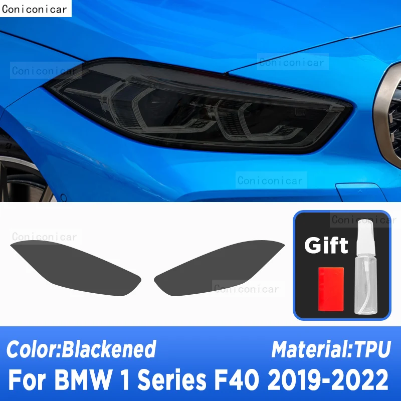 Pellicola protettiva per fari auto 2 pezzi Fumè nero tinta avvolgere vinile  adesivo TPU trasparente, per BMW Serie 3 F30 F31 Touring : : Auto  e Moto