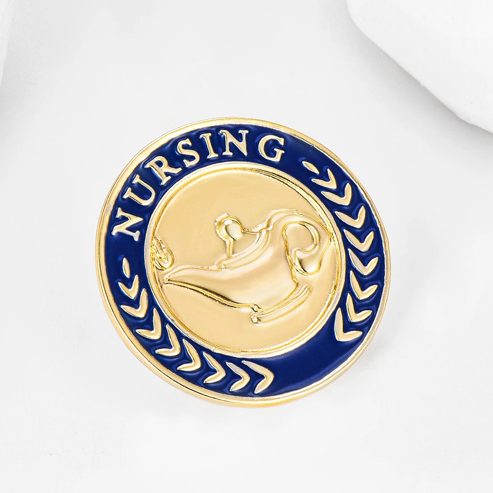 Nursing Enamel Brooch Personalized Badge Lapel Jacket Tie Accessories Jewelry Pin Souvenir Gift