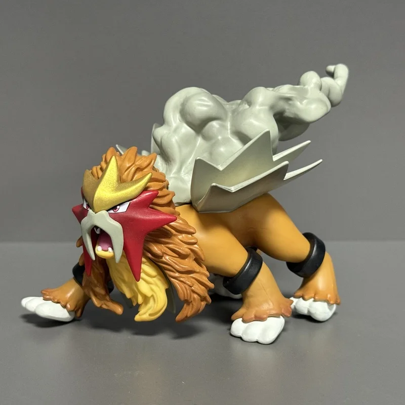 Ensemble de figurines d'anime, échelle 1/20, trois Suicune sacrés Entei Raikou, Collection de statues en PVC, décor de salle, jouets personnalisés, cadeaux de noël