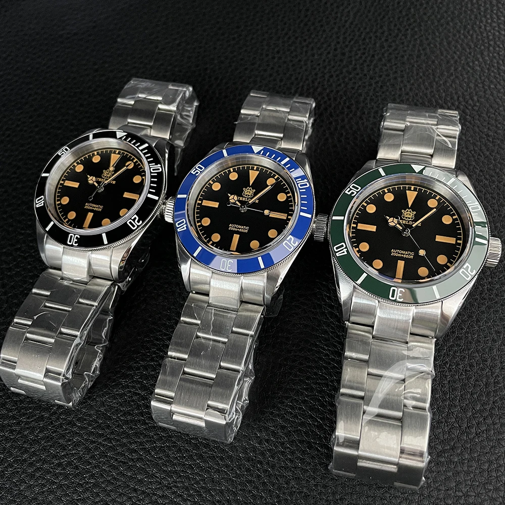 New Arrival 2022! SD1958V STEELDIVE Men's High Quality Watch 200m Waterproof NH35 Watch ​Waterproof Quartz WristWatch Clock Gift