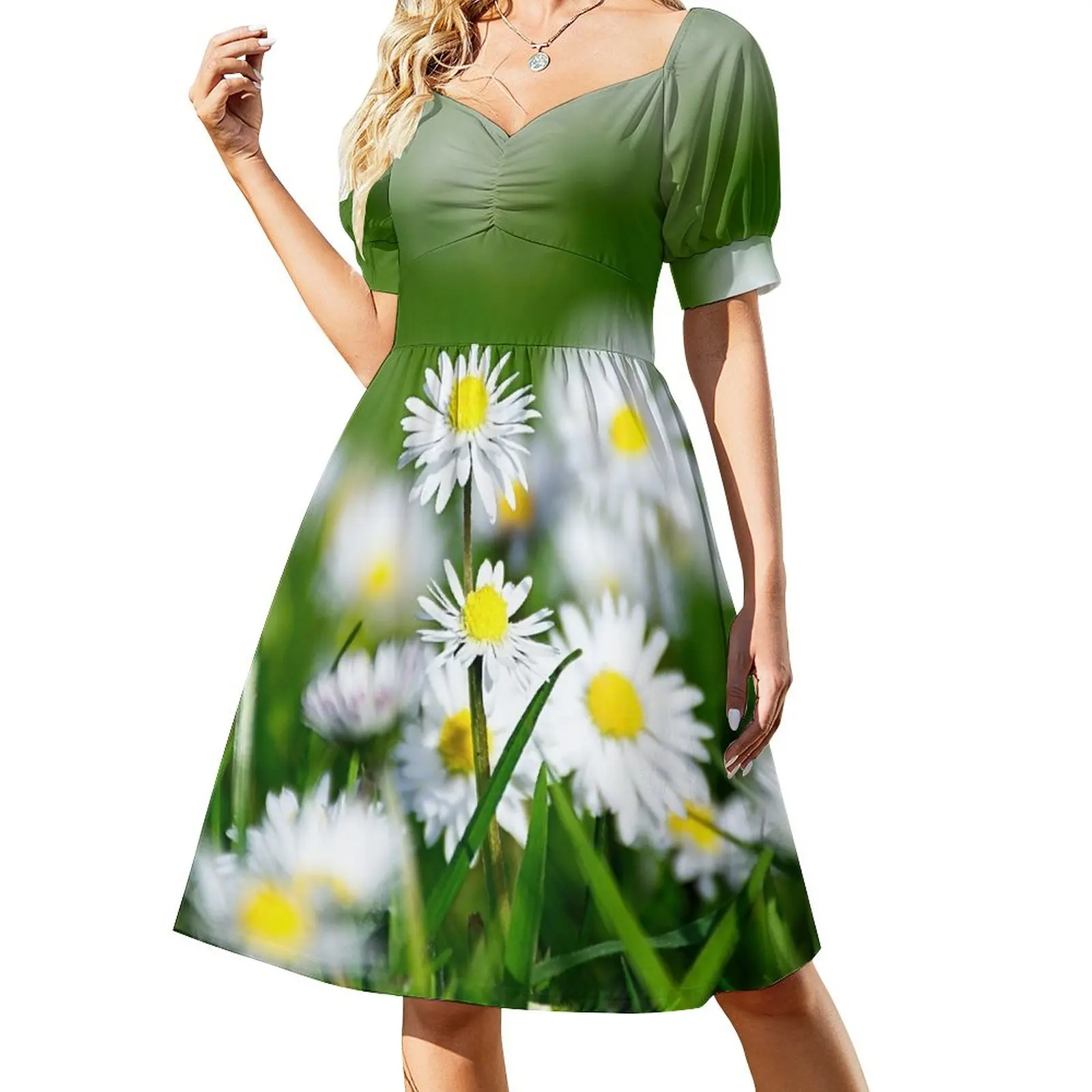 

Daisy land art work. Sleeveless Dress dresses summer Woman clothing prom dress 2024