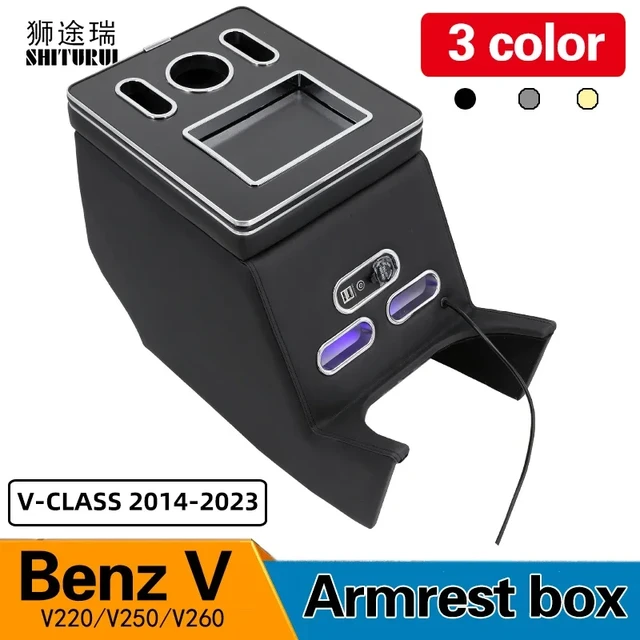 Armlehnenbox für Mercedes Benz 2014-22 V-Klasse V220 V250 V260