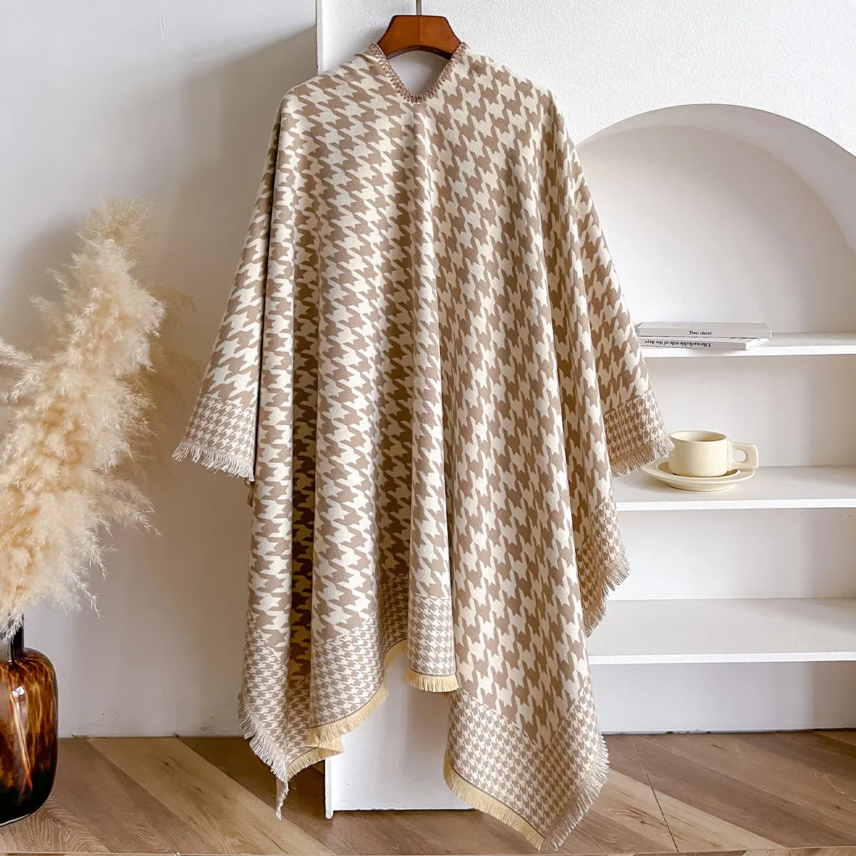 2025 Women Luxury Winter Kerchief Imitation Cashmere Scarf  Warm Pashmina Blanket Scarves Female Shawl Thick Foulard Bufanda