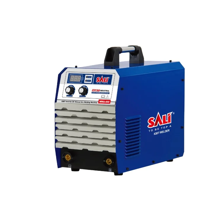 

SALI MMA-400 Electric Inverter Welder Factory Direct Sales Brand 220V DC Machine Steel Blue OEM Heating IGBT MMA ARC Yiwu