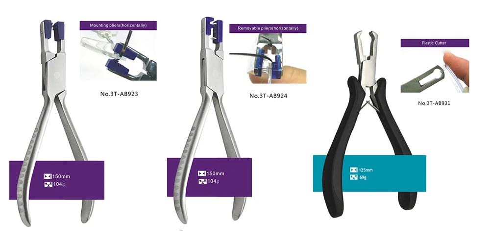 New Optical Tools Rimless Disassembly Pliers Set Silhousette Glasses Eyeglass Plier Tool Kit