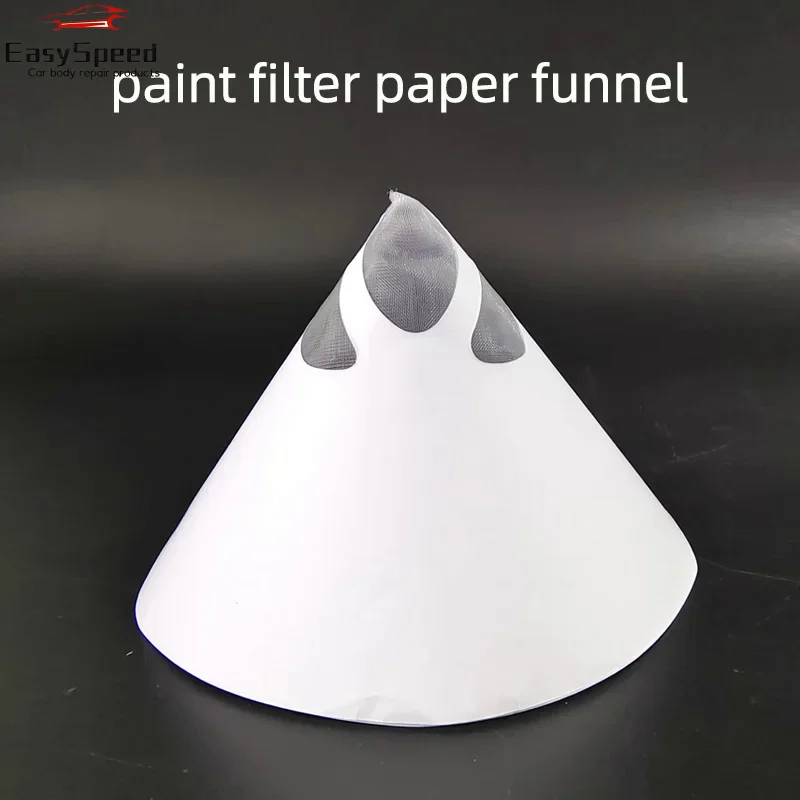 Paint filter funnel paper filter disposable paint cone nylon paper funnel 100 mesh