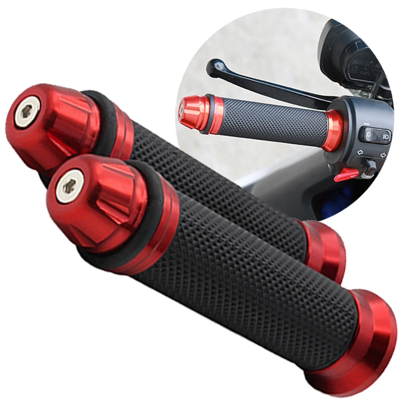 

Universal 22mm Motorcycle Grips Cover Motorcross Bicycle Scooter Rubber Handlebar Motorbike Modified Throttle Grip