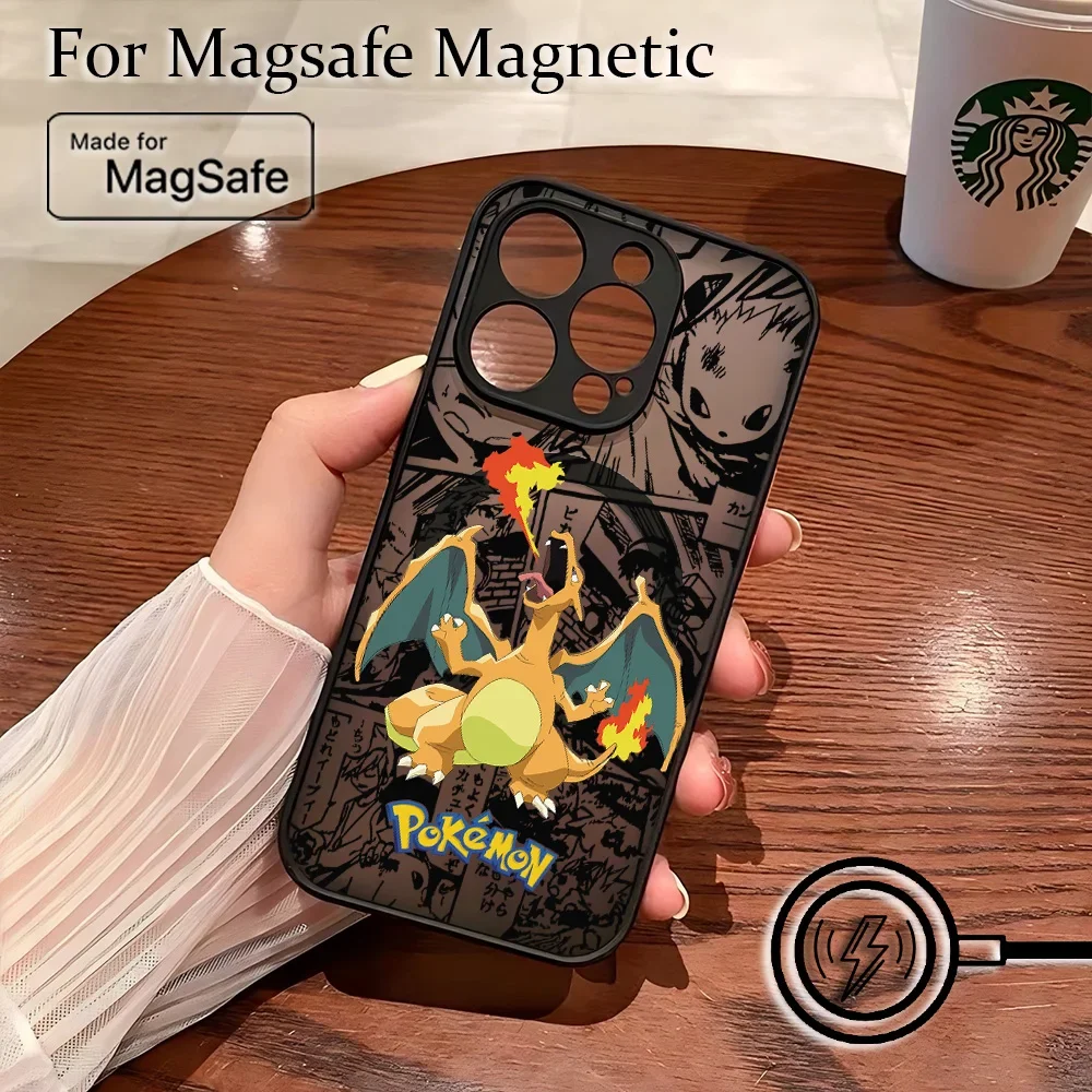 Funny Pikachus Phone Case For Pokemons Samsung Galaxy S25 S24 S23 S22 S21 S20 FE Plus Ultra 5G Matte Magnetic Back Cover — view 2