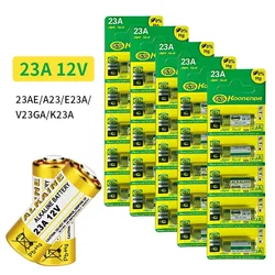 5pcs 23a 12V Alkaline Battery  A23 Dry Batteries 23GA  EL12 MN21 V23GA GP23A MS21 LRV08 for Remote Control Doorbell Toys