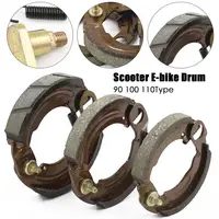 Pièces bloc de freins à disque pour moto et Scooter électrique, Type 90 100 110, plaquettes de freins à tambour, pédales 1