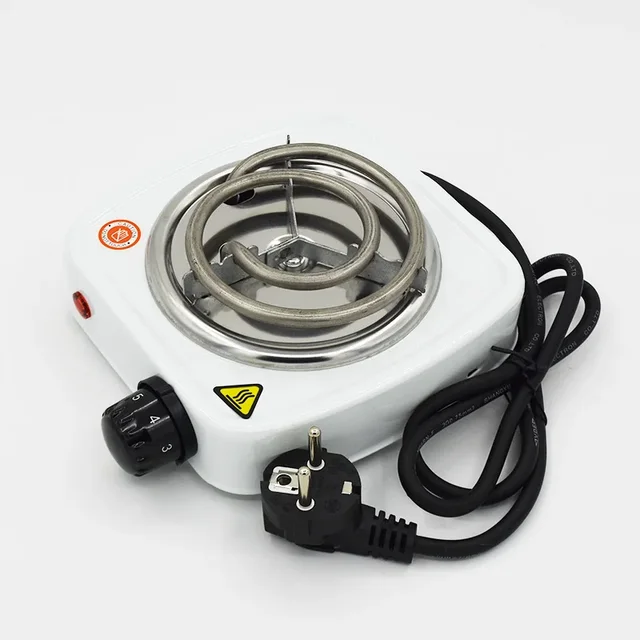 500W Electric Stove Shisha Coal Burner Hot Plate Iron Burner Travel Portable Cooking Appliances Coffee Heater Chicha EU Plug