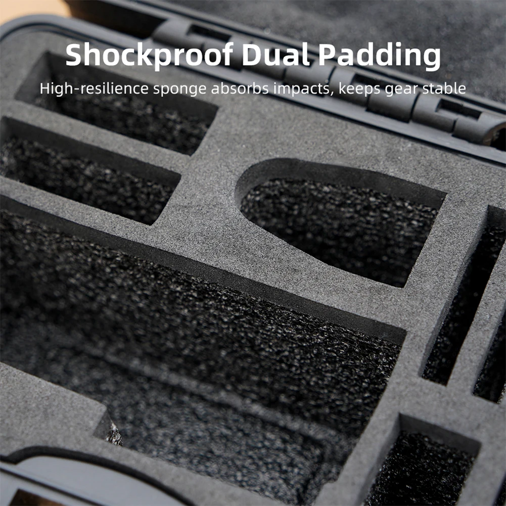 New Carry Case For DJI Osmo Action 5 Pro/Action 4/3 Waterproof Shell Protective Box Hard Shell Storage Case Camera Accessories