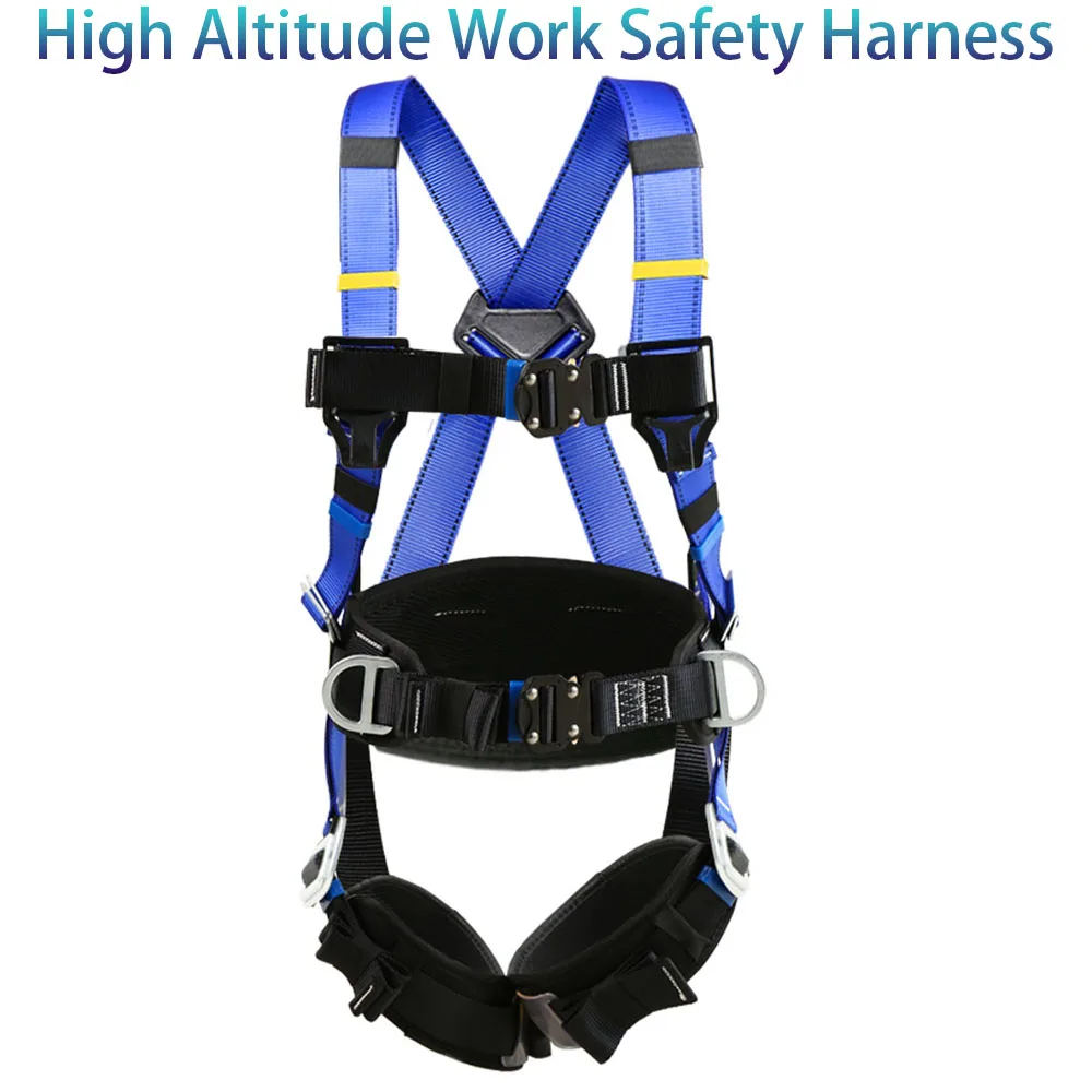 

Ремень безопасности для работы на высоте, уличный защитный пояс для скалолазания, обучения электрику, строительное защитное оборудование
