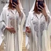 110212-c35ce6.jpg Robe Maxi en Mousseline de Soie avec Perles pour Femme Musulmane, Caftan, Abaya, Dubaï, Vêtements de Luxe, Hijabs, Grande Taille, Robes sulfà Capuche Africaines
