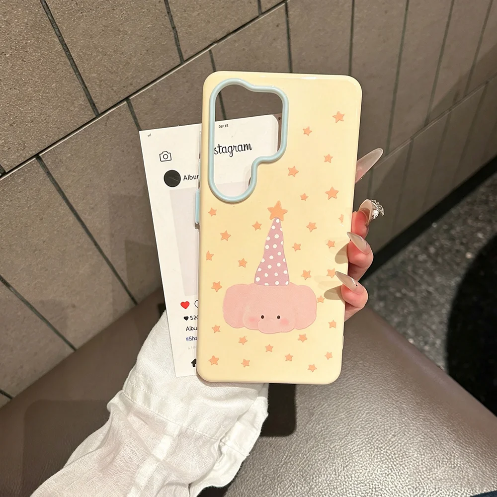 Couple Cartoon Stars Cute Phone Case Cover