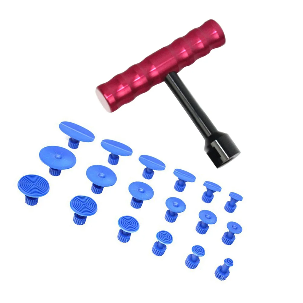 

Dent Puller And Pulling Tab Suction Puller Car Tool Tool Paintless and Pulling Tab Aluminum Alloy Remover with Bar