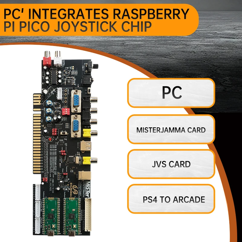 アーケード JAMMA JVS から PC/PS4/PS5/Xbox360/NS LCD