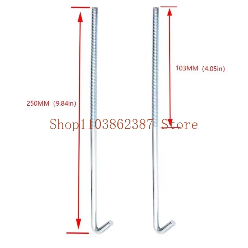 For Battery Bracket, Fixing Bracket, Battery Hook, Modified Lightweight Non Stainless Steel Silicone Pad (3 Sets or More)