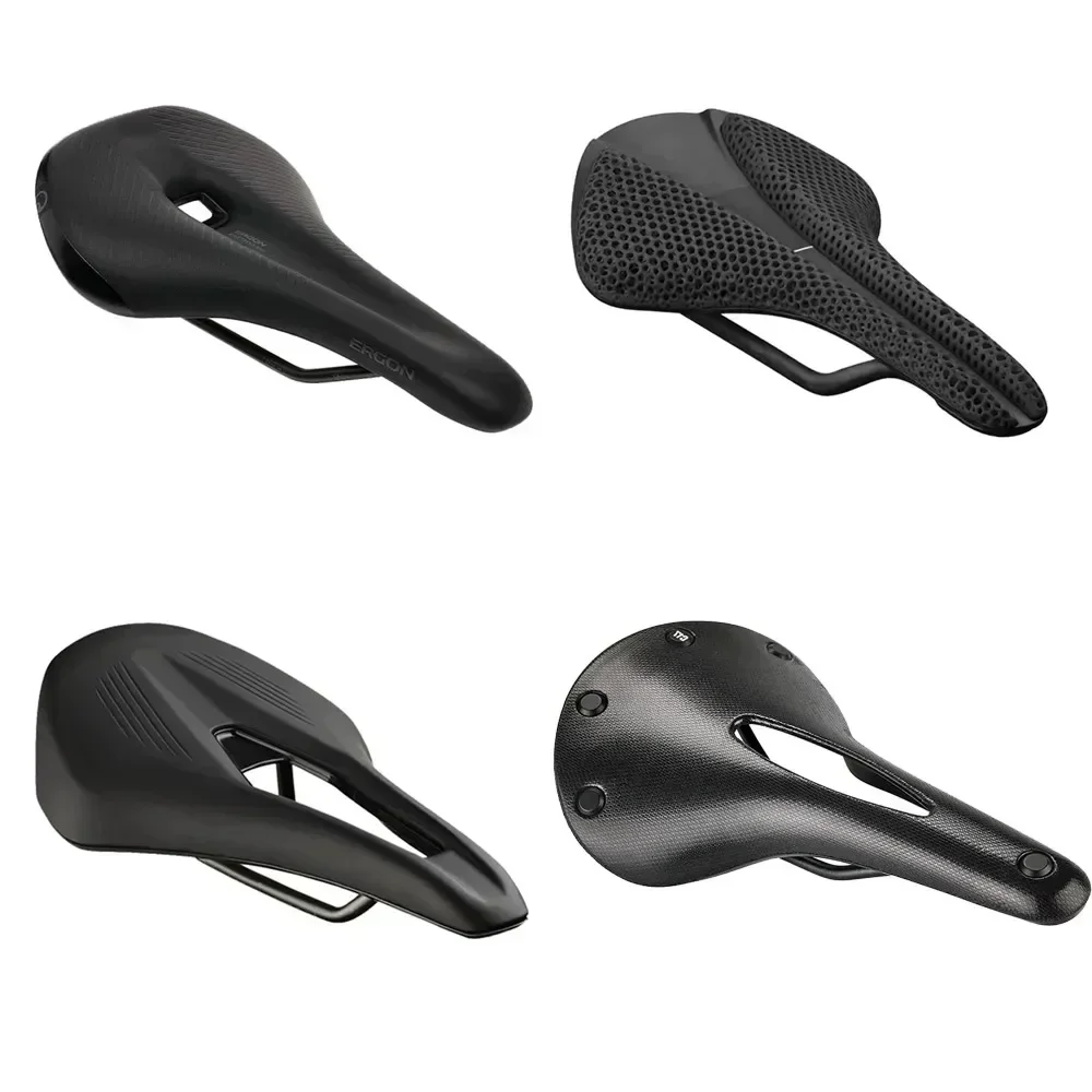 

Ergon Cambium CambiumStyle 3D-Printed Bicycle Saddle Reinforced Nylon Shell and Carbon Fiber Rails