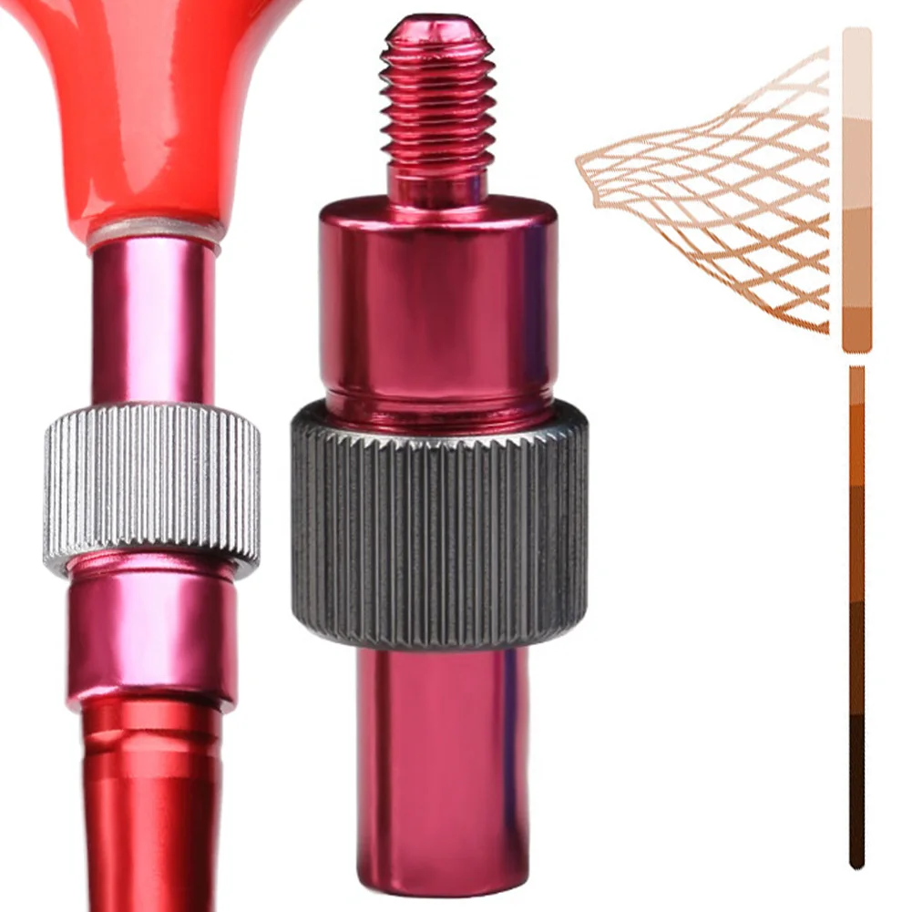 Aluminum Alloy Fish Landing Dip Net Connector Prevent Fish Running Fishing Net Joint Fishing Landing Harpoon Fishing Accessories