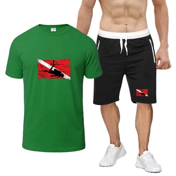 Men’s Diving Print Sports Set 1