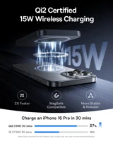 Baseus Qi2 Magnetic Power Bank 10000mah 15W Wireless Charging 22.5W Wired Charge Qi2-Certified for iPhone 16 15 14 13 12 Pro Max 3