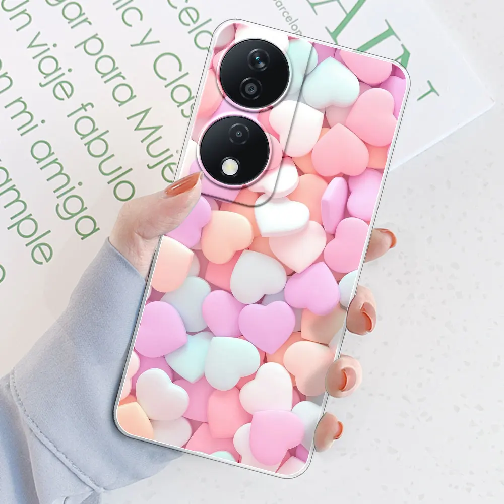 Clear Soft Silicone Protective Phone Case for Honor 90 – Transparent Smart Cover
