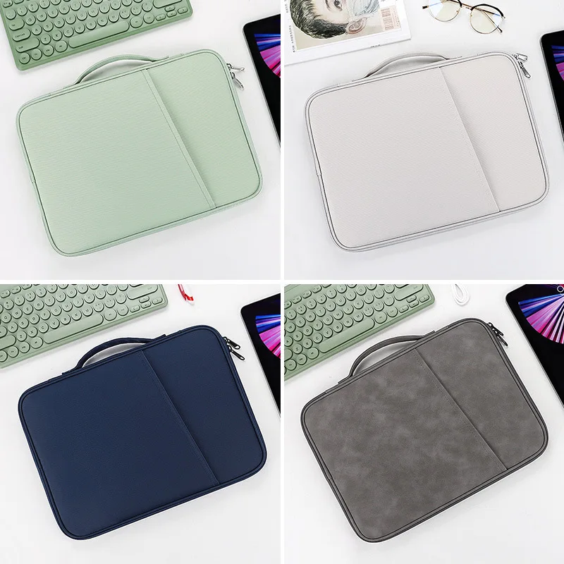 Sleeve Case For iPad 10th 9th Generation Pro 12 9 Shockproof Cover for Air 5/4 MiPad 5 Pro 11 12.4 Bag For Macbook Matepad 12.6