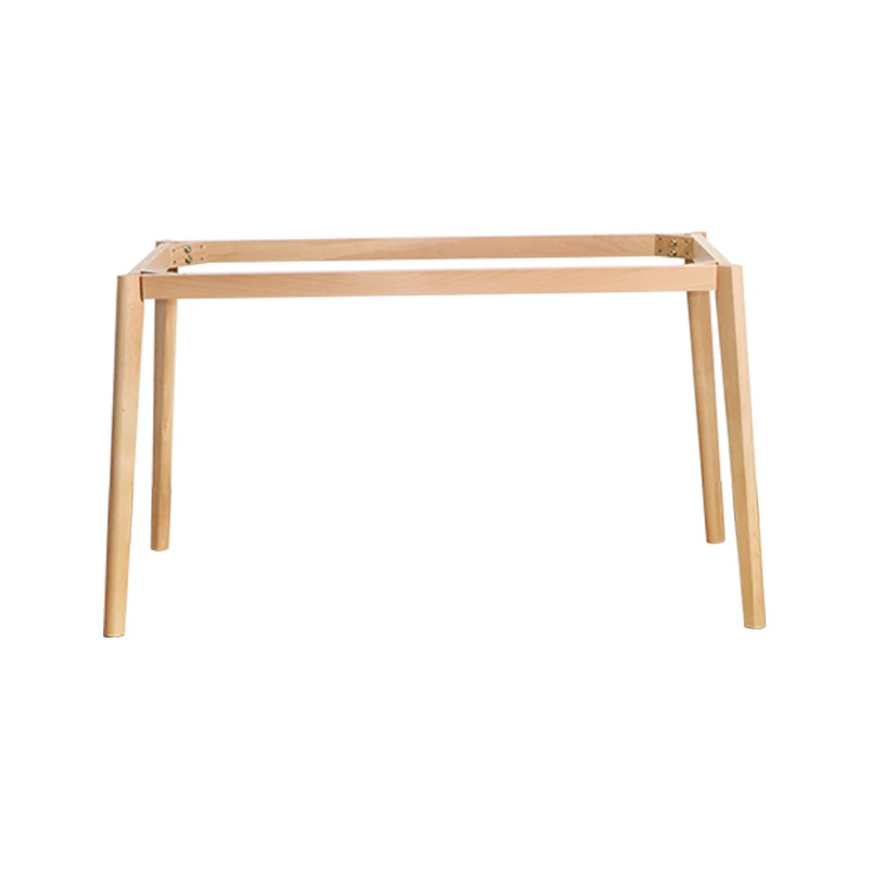 Customized Solid Wood Dining Table Frame, Computer Desk Leg