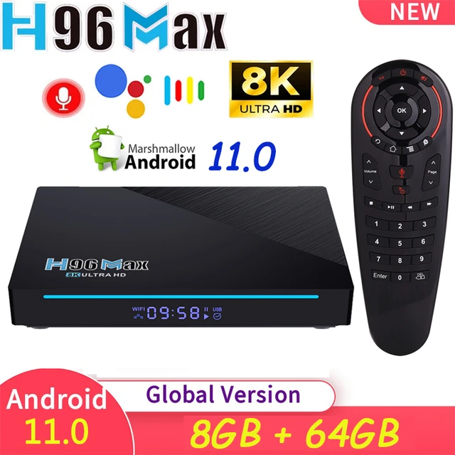 Hako Pro Android 11 TV Box Google Certified 2+16GB RAM 8K Netflix HD  Streaming Media Player 5G Dual WiFi Set Top Box - AliExpress