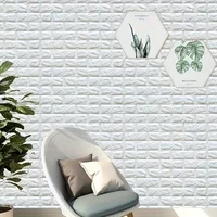 20pcs 3D Wall Tile Stickers - Self-Adhesive Waterproof Foam Peel-Cut For Kitchen Bathroom Decor | 24-hour Shipping 2