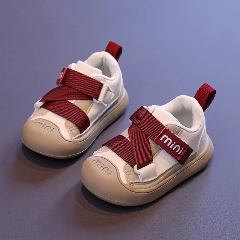 New Children Sneakers Kids Casual Shoes Hoop & Loop Sports Shoe Boys Girls Flexible Tennis Infant Baby Non-slip Flat Shoes