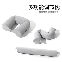 Travel Memory Foam Cylindrical Twist Pillow Can Be Bent At Will Memor Foam Pillow U-Shaped Pillow Portable Neck Support 2