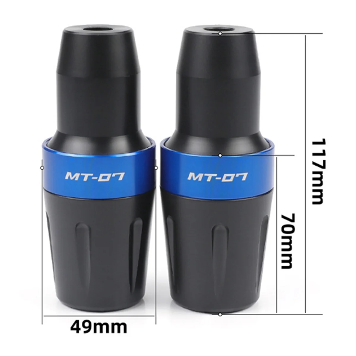 오토바이 추락 방지 충돌 보호 프레임 슬라이더, 야마하 MT07 2014-2023 Tracer700/GT 2020-2021