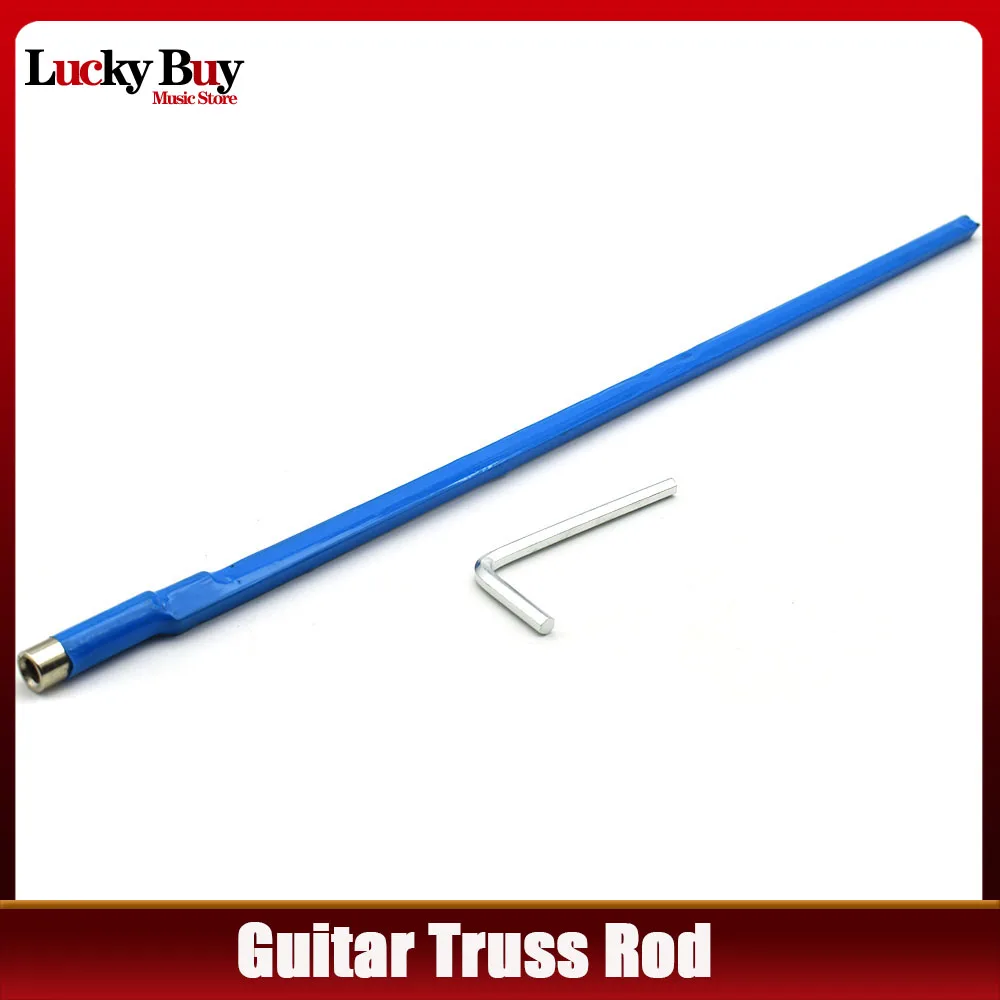 Two Way Dual Action Guitar Truss Rod Blue Adjustment Lever Hex Wrench Guitar Accessories Kit 1Set