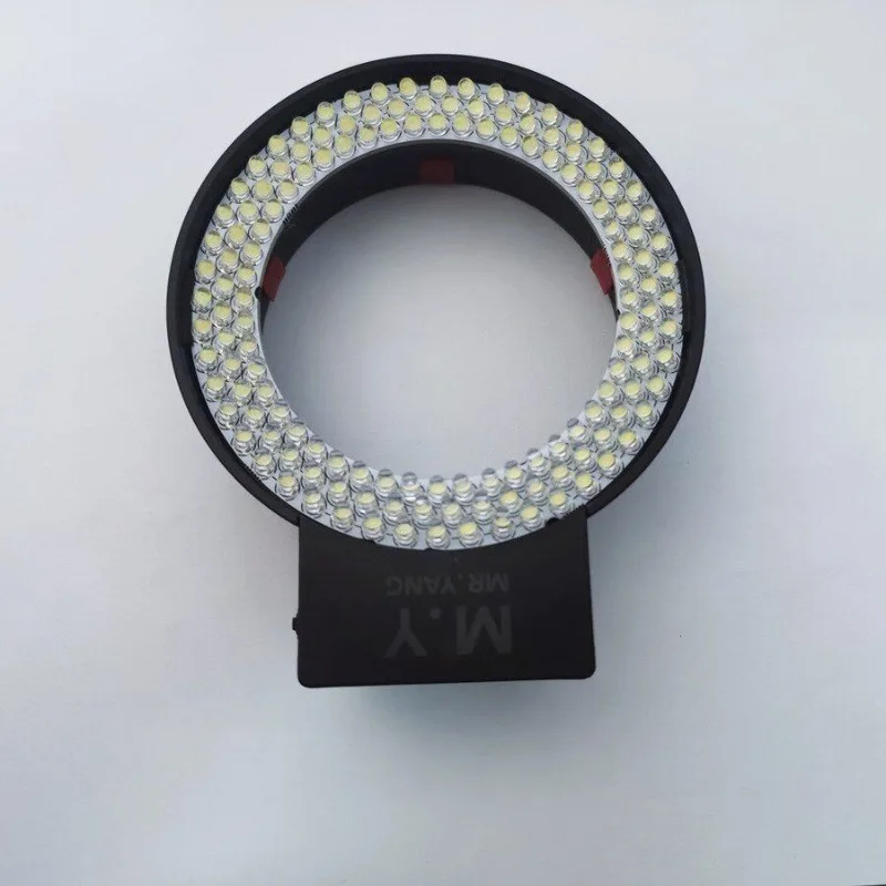 M.Y 현미경 조명 144LED 링 라이트 (70Ultra Zone 조명용) 휴대폰 수리 현미경 조명을 위한 밝기 조절 가능