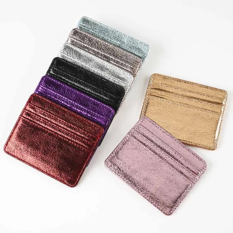 Sleek RFID-Blocking Minimalist Wallet – Premium PU Leather Card Holder